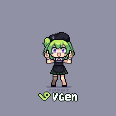 Fan Art of VGen's mascot.