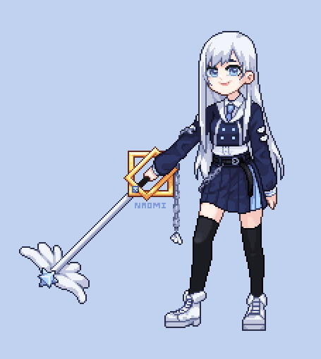 My avatar with a Keyblade.