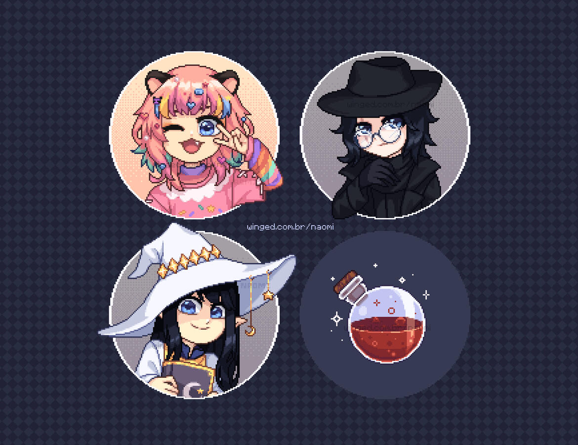 Commissions for Ko-Fi clients.