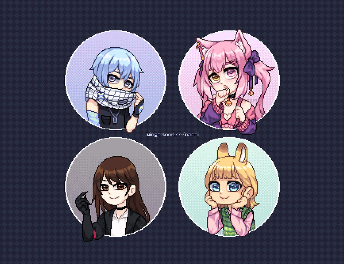 Commissions for Ko-Fi clients.