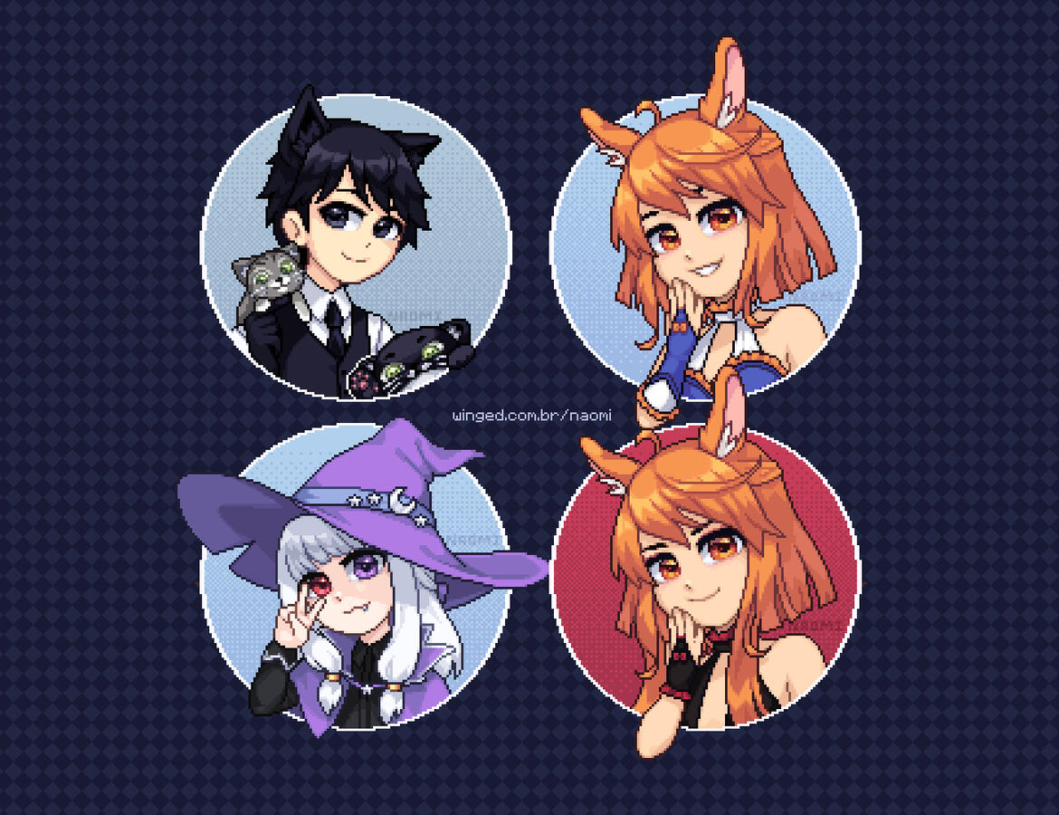 Commissions for Ko-Fi clients.