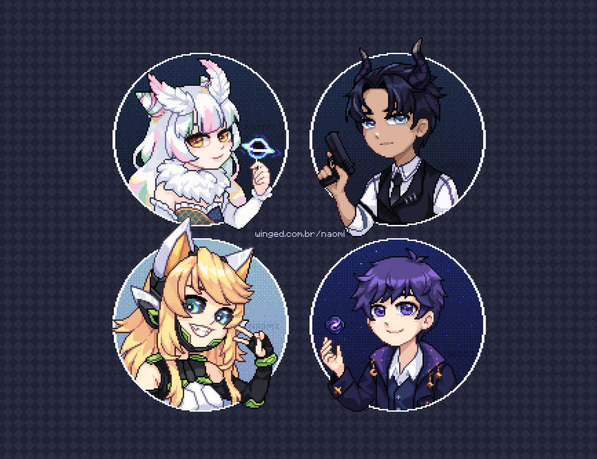 Commissions for Ko-Fi clients.